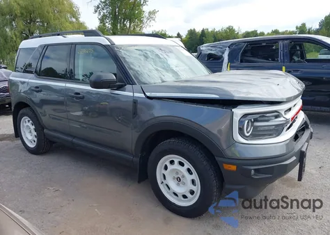 2024 Ford Bronco Sport Heritage z USA, uszkodzony, nr VIN 3FMCR9G61RRE31232